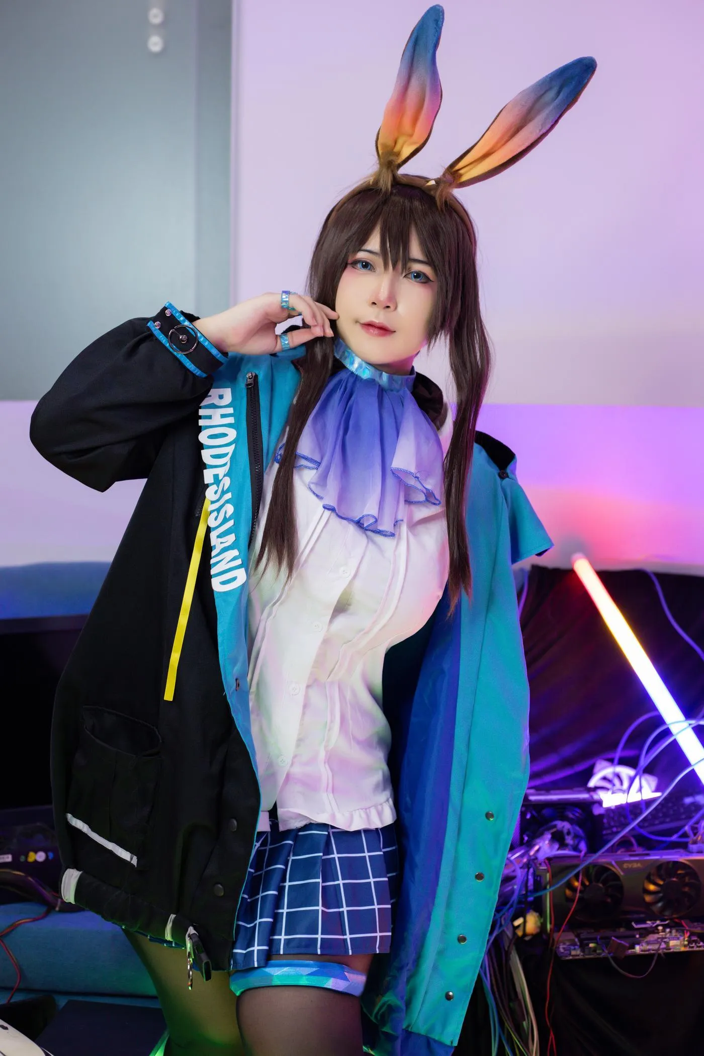 Uy Uy – NO.23 Amiya Arknights [80P]插图9